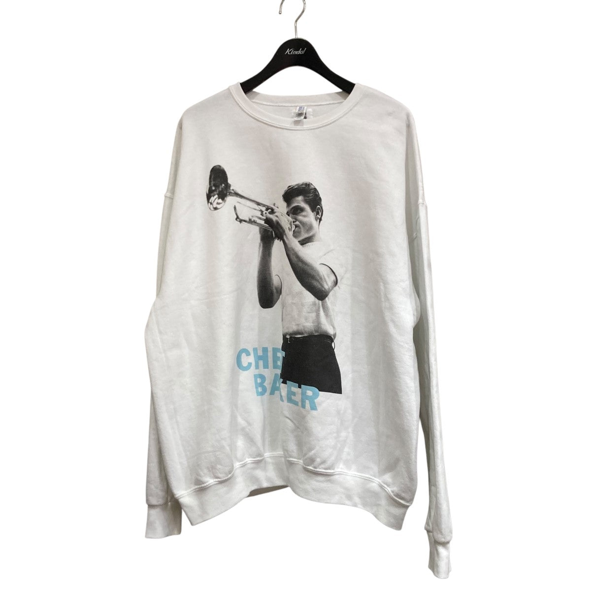 CREW NECK SWEAT SHIRTプリントスウェット