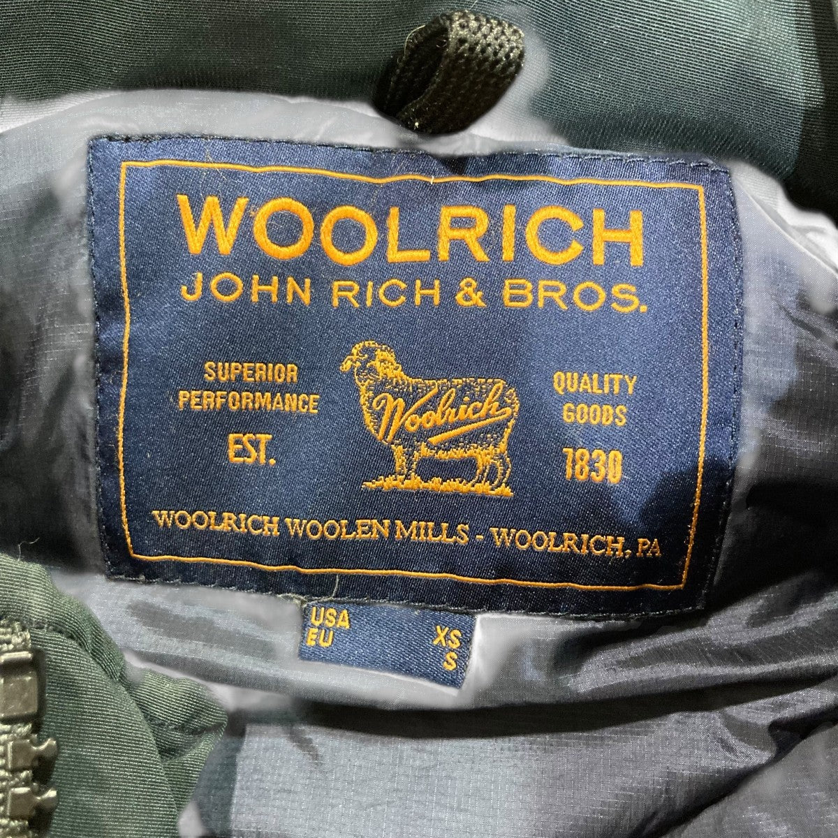 WOOLRICH ウールリッチメンズダウンコート1502284 WOOLRICH(ウールリッチ) ダウンコート1502284 1502284 ネイビー サイズ