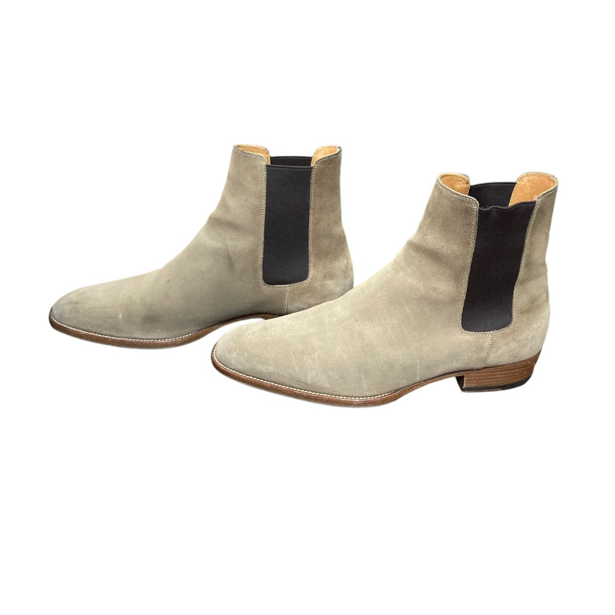 【良品】SAINT LAURENT サンローラン スエードブーツ 39 良品】SAINT LAURENT サンローラン スエードブーツ 39