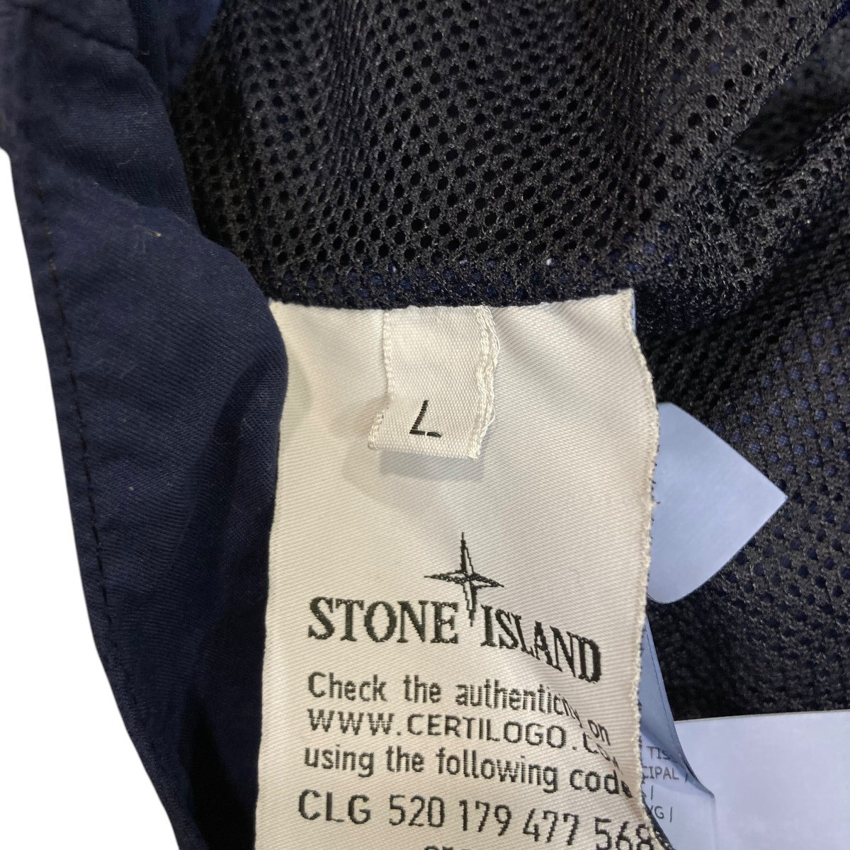 STONE ISLAND ハーフパンツ6415B0479 古着・中古-4枚目のアイテム画像