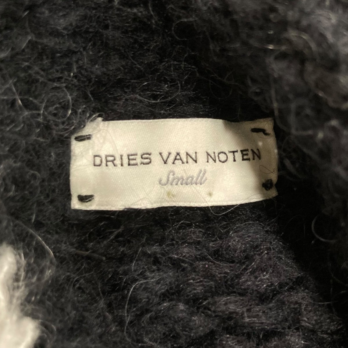 DRIES VAN NOTEN(ドリスヴァンノッテン) 22AWアルパカ混ジラフ