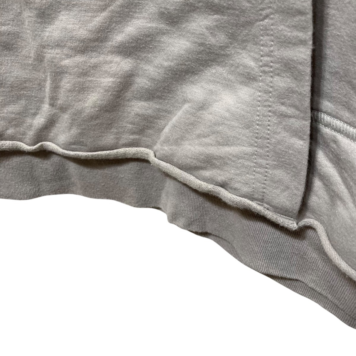 『YOKE』 パーカー　RESIZED WIDE HOODIE グレー　【L】 YOKE』 パーカー RESIZED WIDE HOODIE グレー 【L】 - メルカリ
