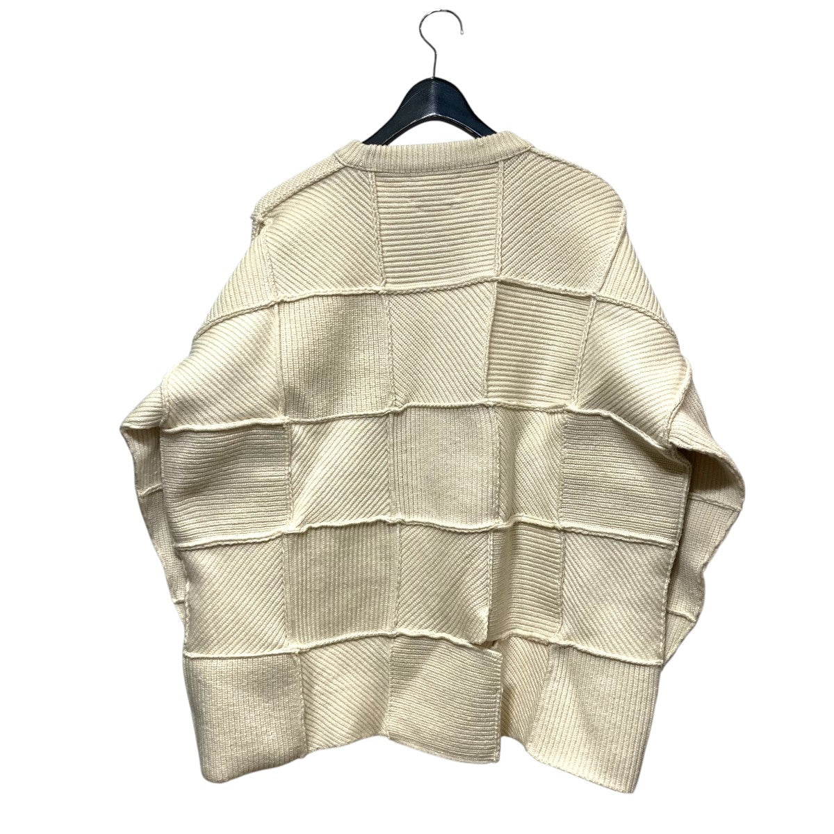 YOKE(ヨーク) 24SSPATCHWORK RIB SWEATER KNITパッチワーク