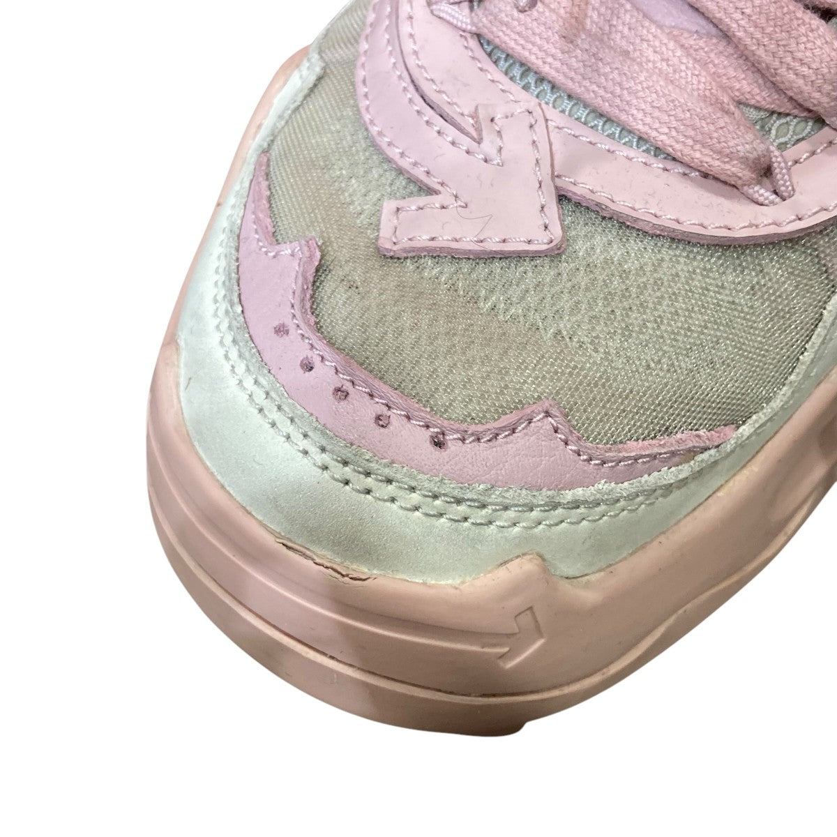 美品❣️ OFF WHITE オフホワイト　スニーカー　オデッセイ　ダット　ピンク 7765400000043692-9.jpg