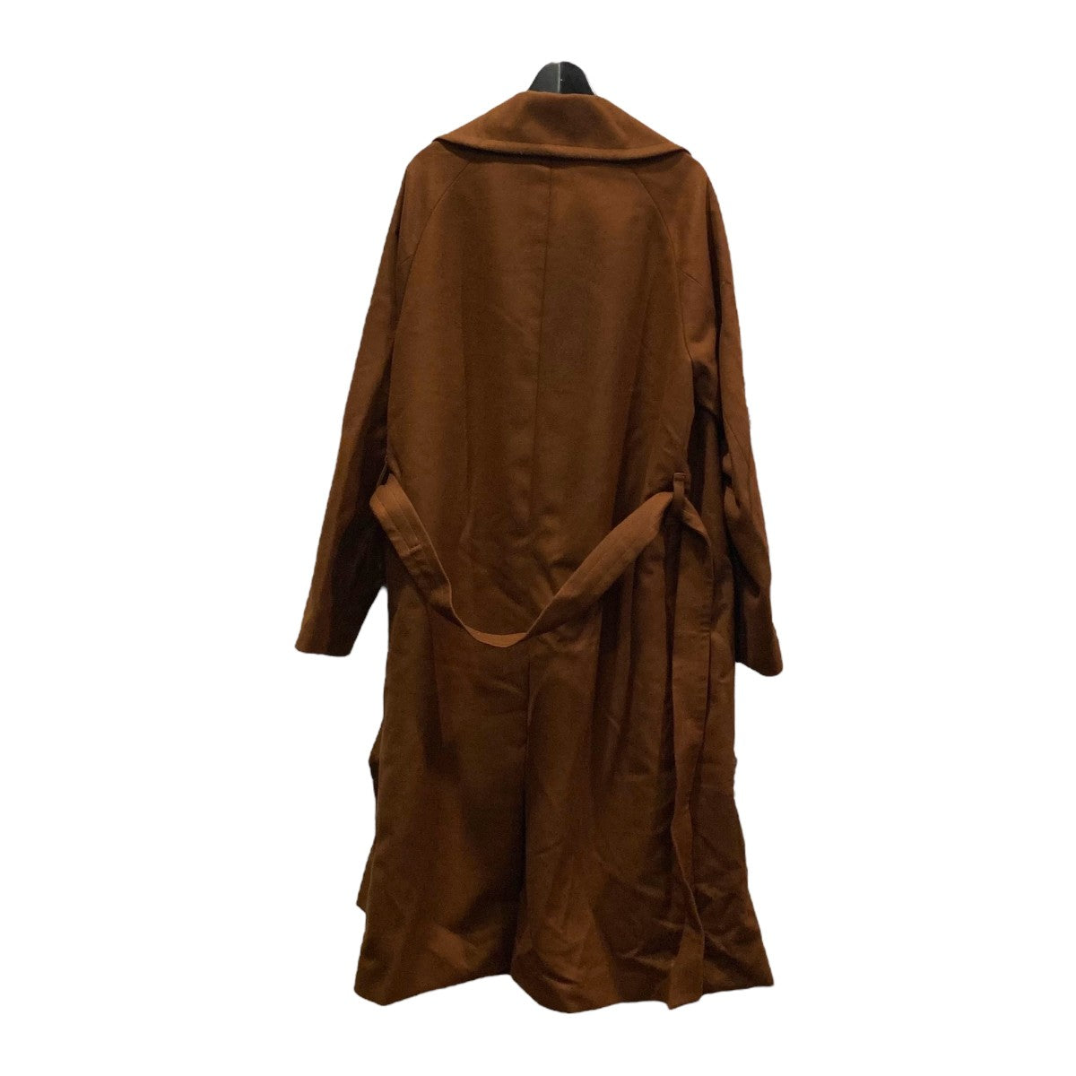 ADRER 25ss タイロッケンコート　ブラウン cation melange stand collar tielocken long coat / カチオン