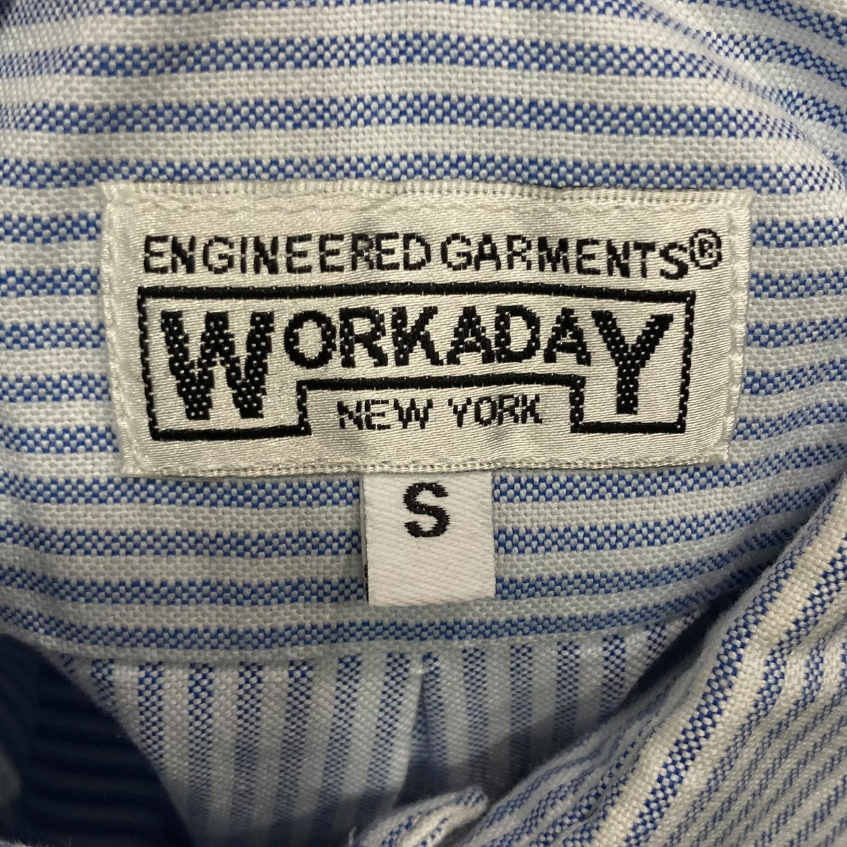 Engineered Garments WORKADAY BD Shirt #BLUE