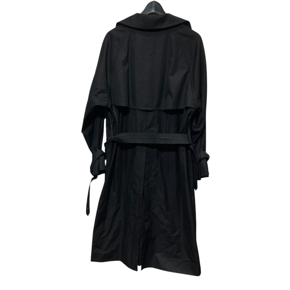 22AWGabardine Double Belt Trench CoatギャバジンダブルベルトトレンチコートBHS22F001