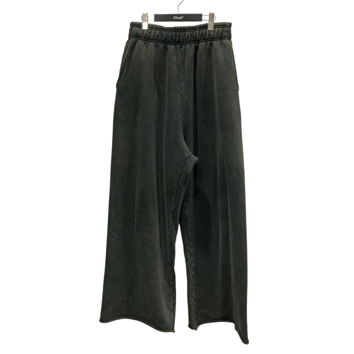 FULL SWEATPANT   WASHED BKワイドスウェットパンツES2489
