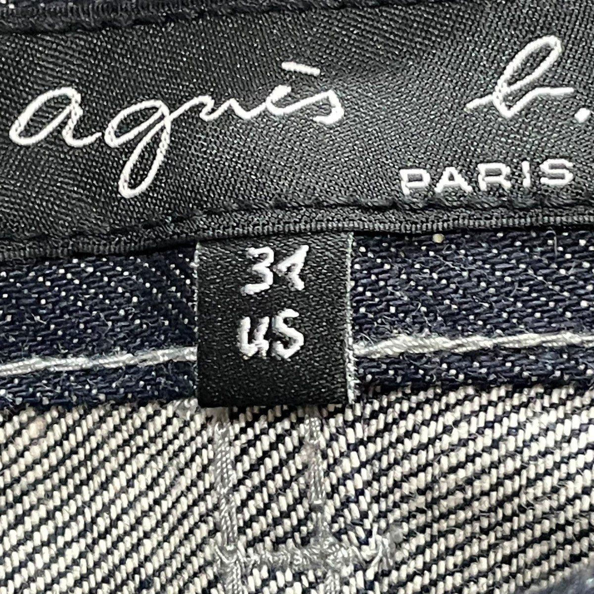 agnes b(アニエスベー) デニムパンツ インディゴ サイズ 31