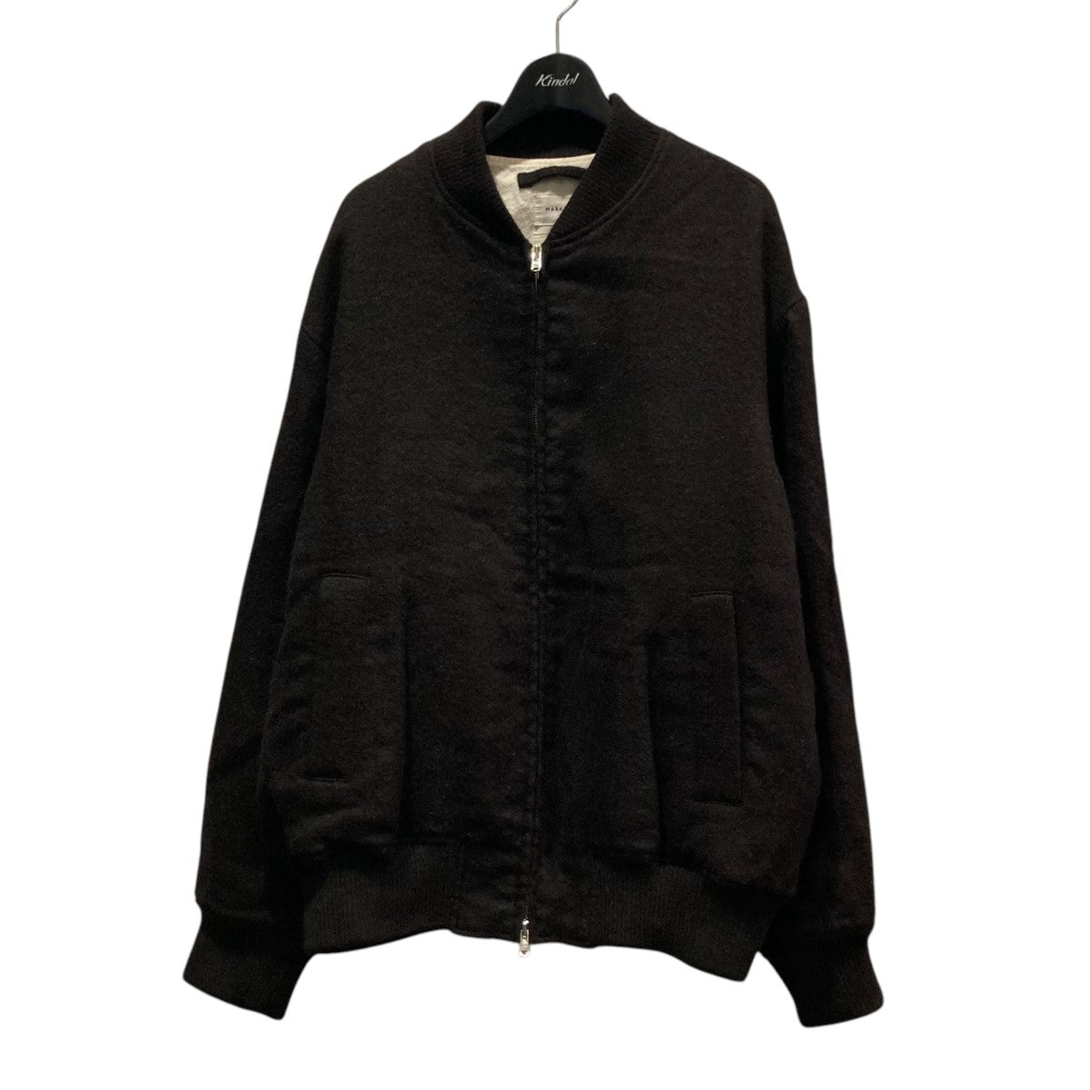 markaware 23aw アルパカスポーツジャケット　半額 MARKAWARE(マーカウェア) 23AWアルパカブルゾン ブラウン サイズ