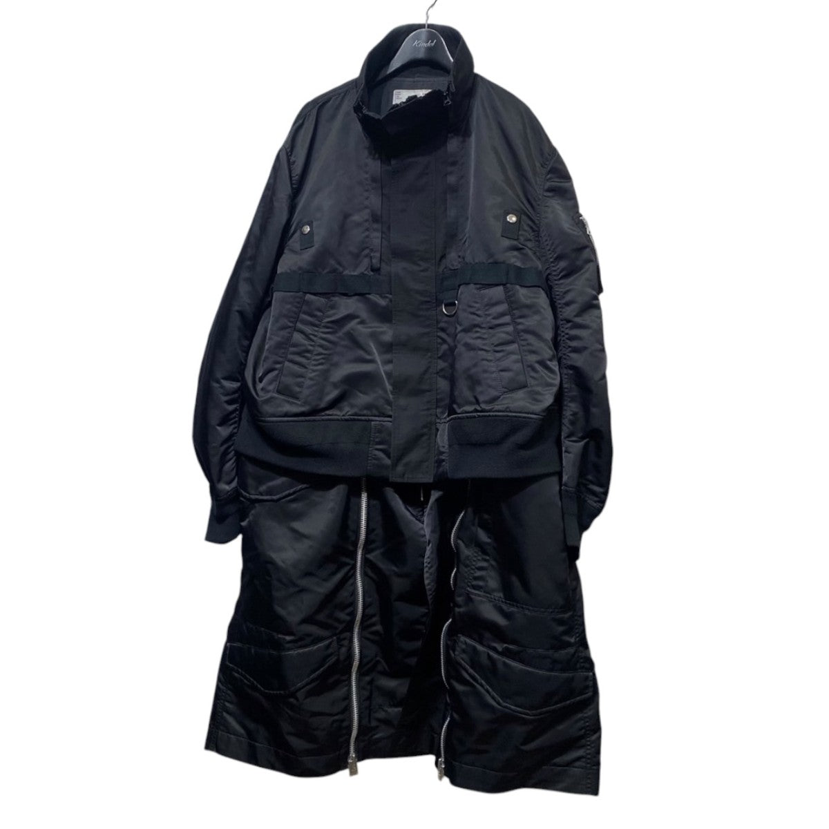 22SSNylon TWILL Mix Coatドッキングナイロンコート