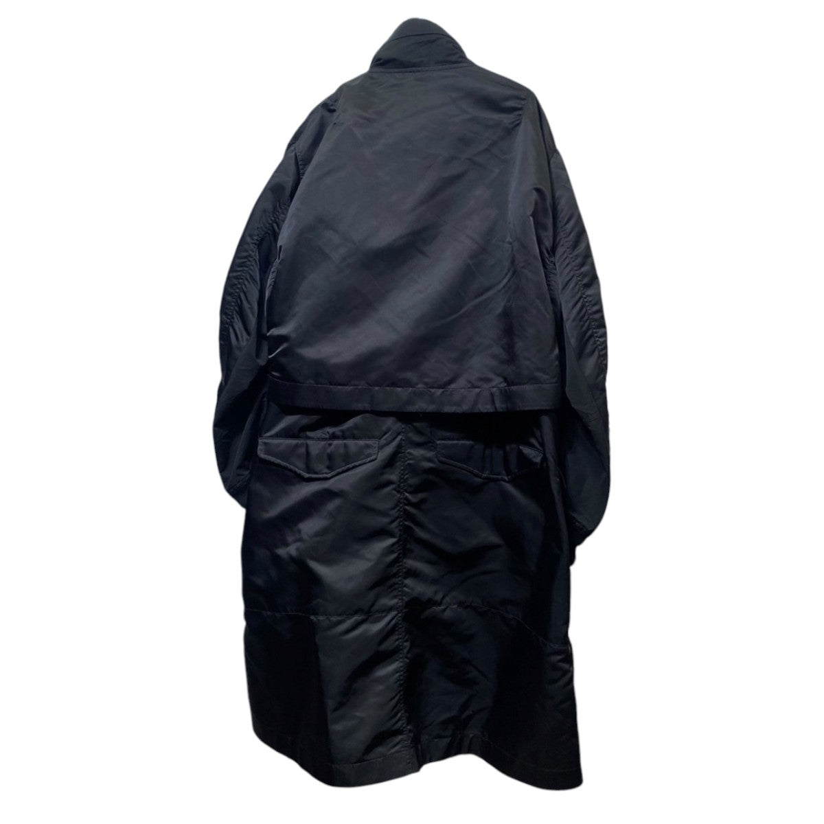 22SSNylon TWILL Mix Coatドッキングナイロンコート