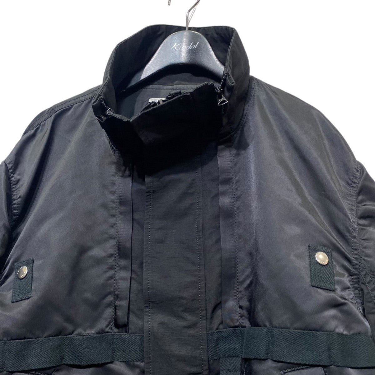 22SSNylon TWILL Mix Coatドッキングナイロンコート