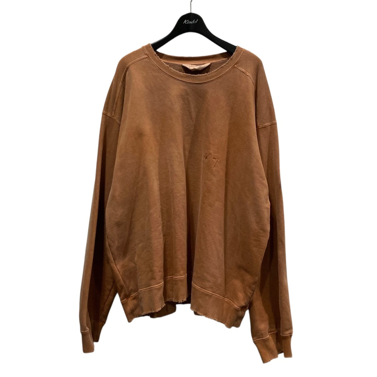 ANCELLM(アンセルム) EMBROIDERY UNEVEN OVER SWEAT SHIRT ANCELLM(アンセルム) EMBROIDERY UNEVEN OVER SWEAT SHIRT