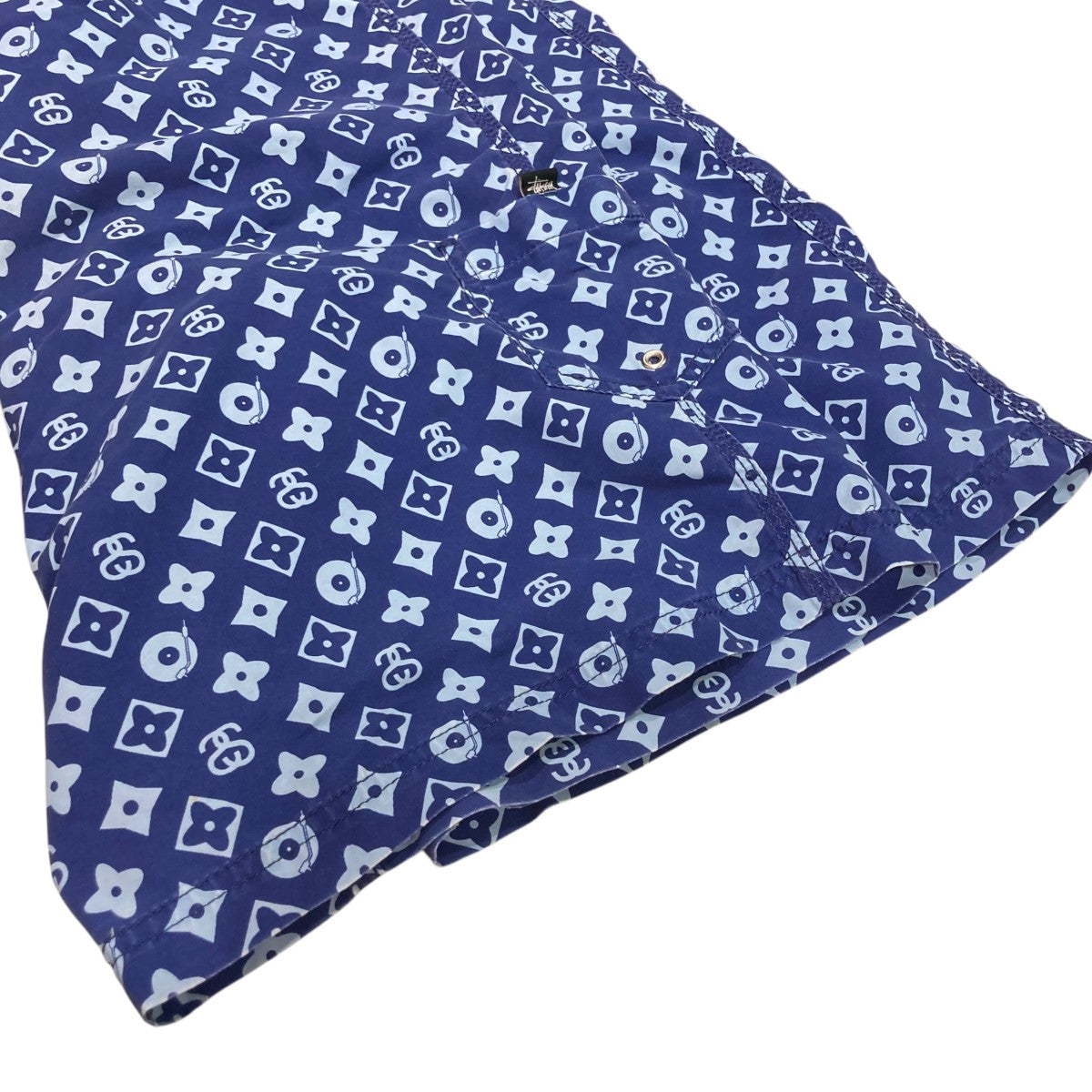 stussy(ステューシー) 90'sモノグラムスイムショーツ ハーフ