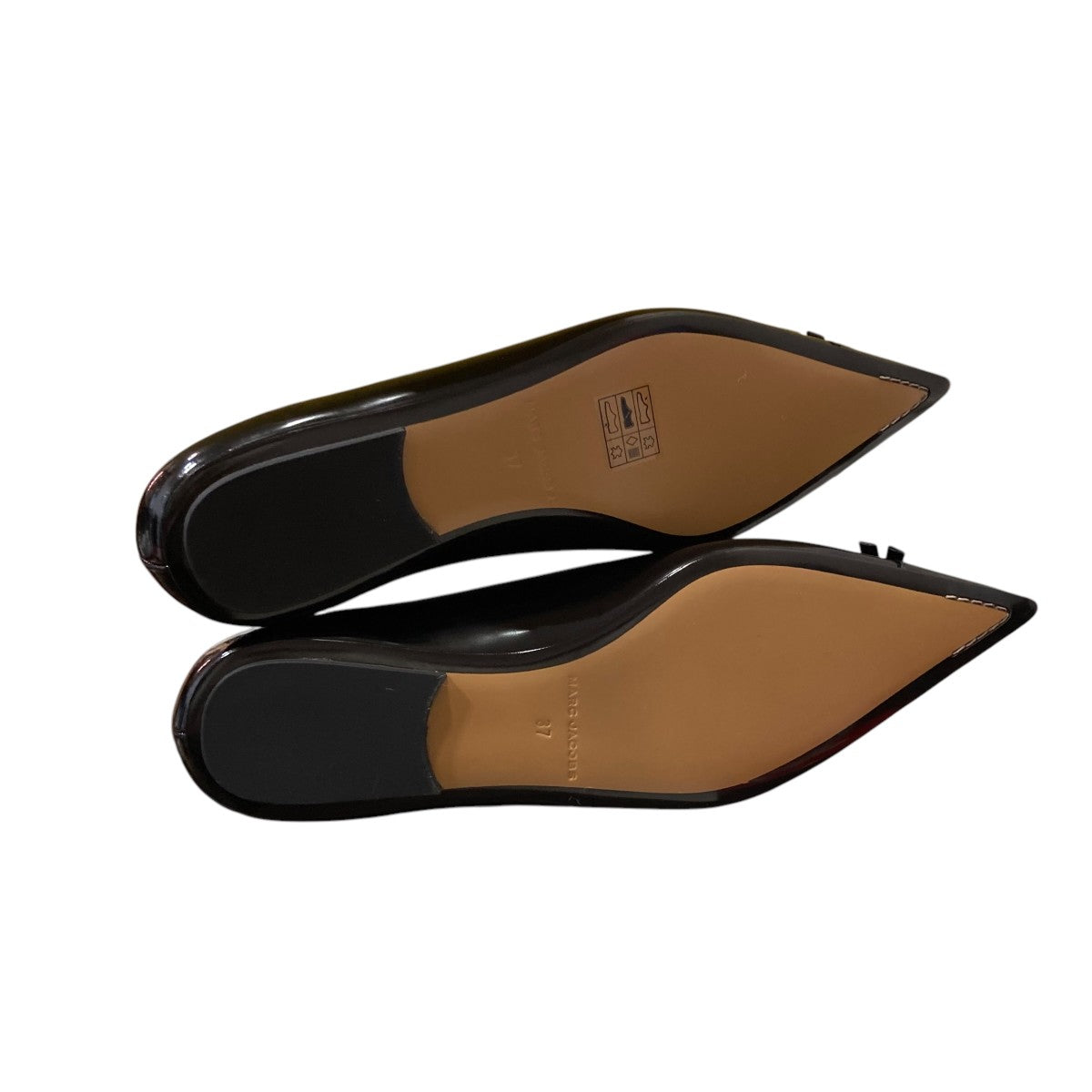 MARC BY MARC JACOBS ブラックハイヒール サイズ37 マーク