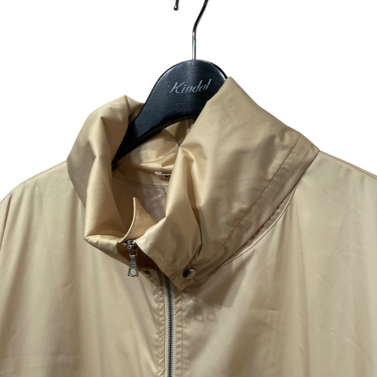 AURALEE(オーラリー) 24SSHARD TWIST POLYESTER SATIN LAMINATE ZIP