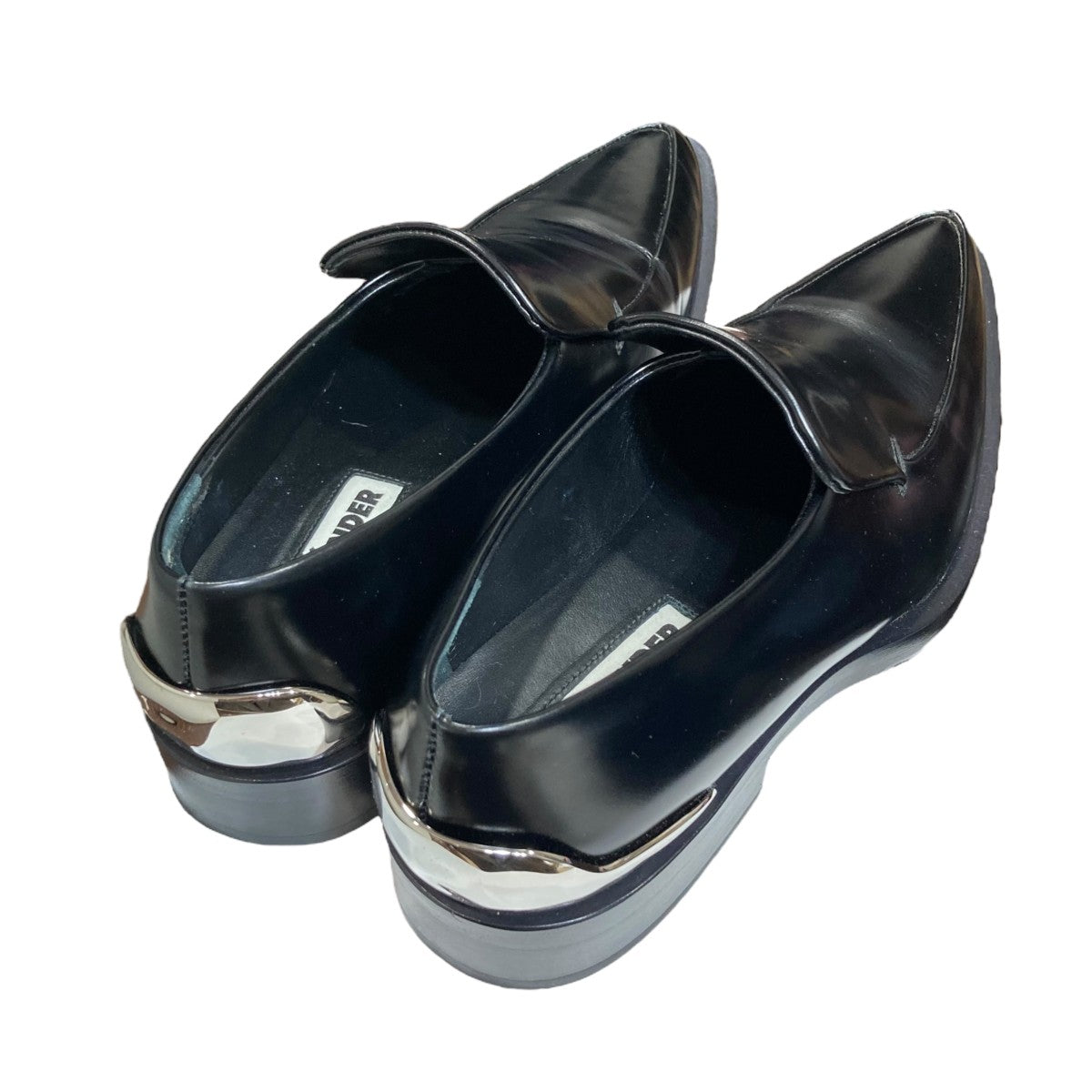 JIL SANDER ブラックローファー 37 Jil Sander レザーローファー | ブラック | FARFETCH JP