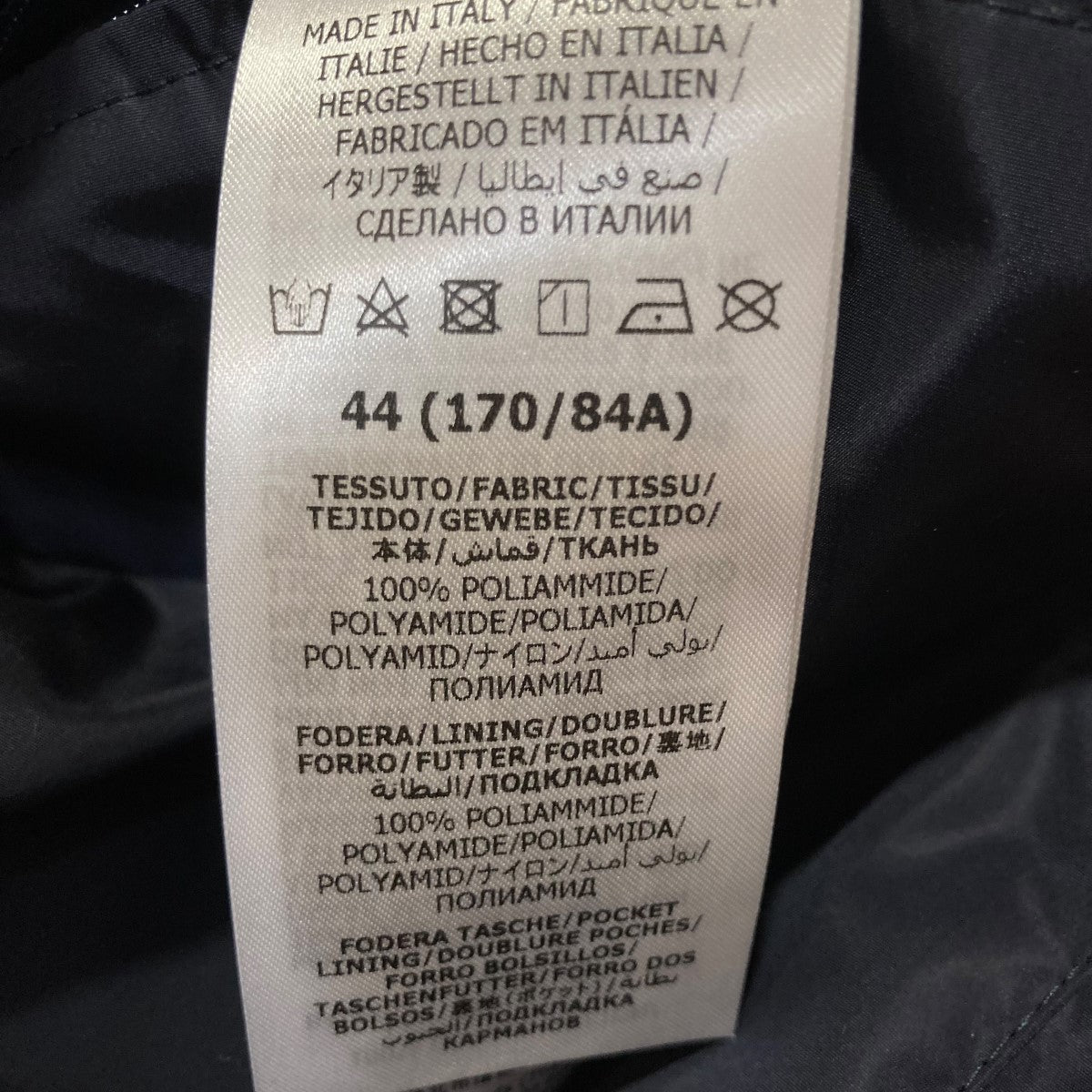GUCCI ジオメトリックGナイロンジップジャケット740566 古着・中古-5枚目のアイテム画像