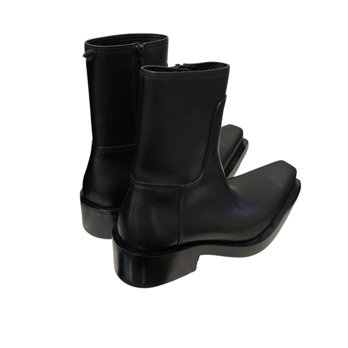 BALENCIAGA(バレンシアガ) SANTIAGO BOOTIEサイドジップレザーブーツ 