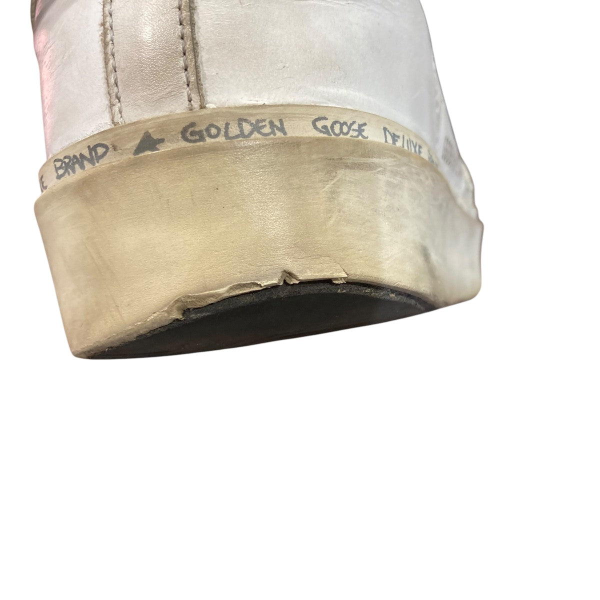 未使用　14万　ゴールデングース　ヴィンテージ加工　ヤングブーツ　スエード　24 GOLDEN GOOSE(ゴールデングース) ヴィンテージ加工スニーカー
