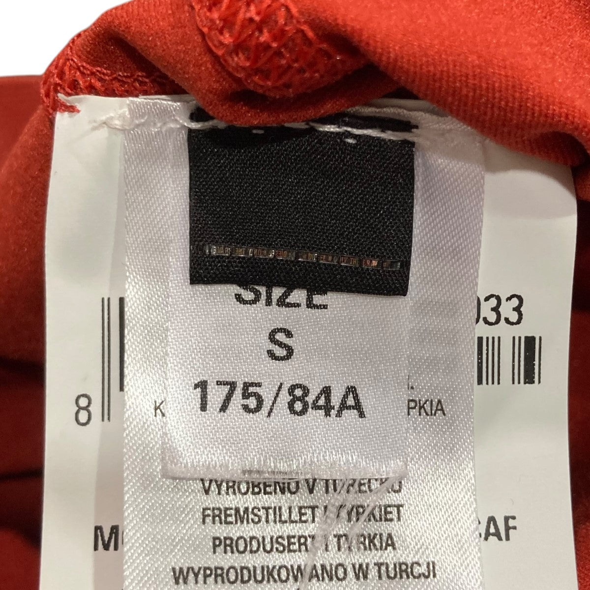 ディーゼル DIESEL スパーストレッチノースリーブジャージー A04764 テラコッタ サイズ：S DIESEL(ディーゼル) スパーストレッチノースリーブジャージー