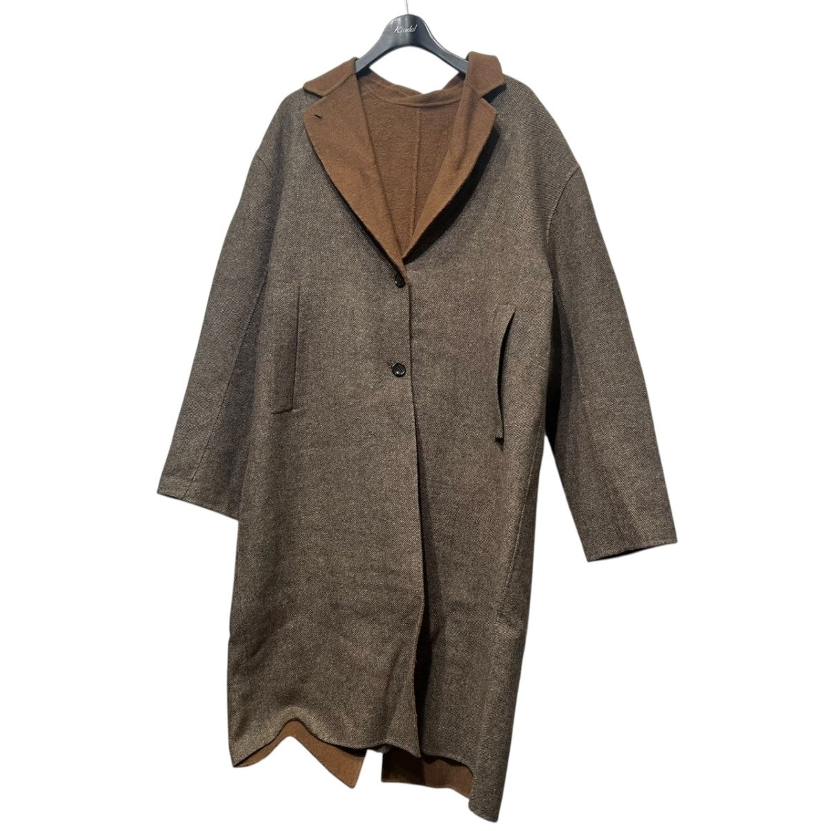 CLANE(クラネ) ネップツィードリバーコート11101-0022 NEP TWEED RIVER