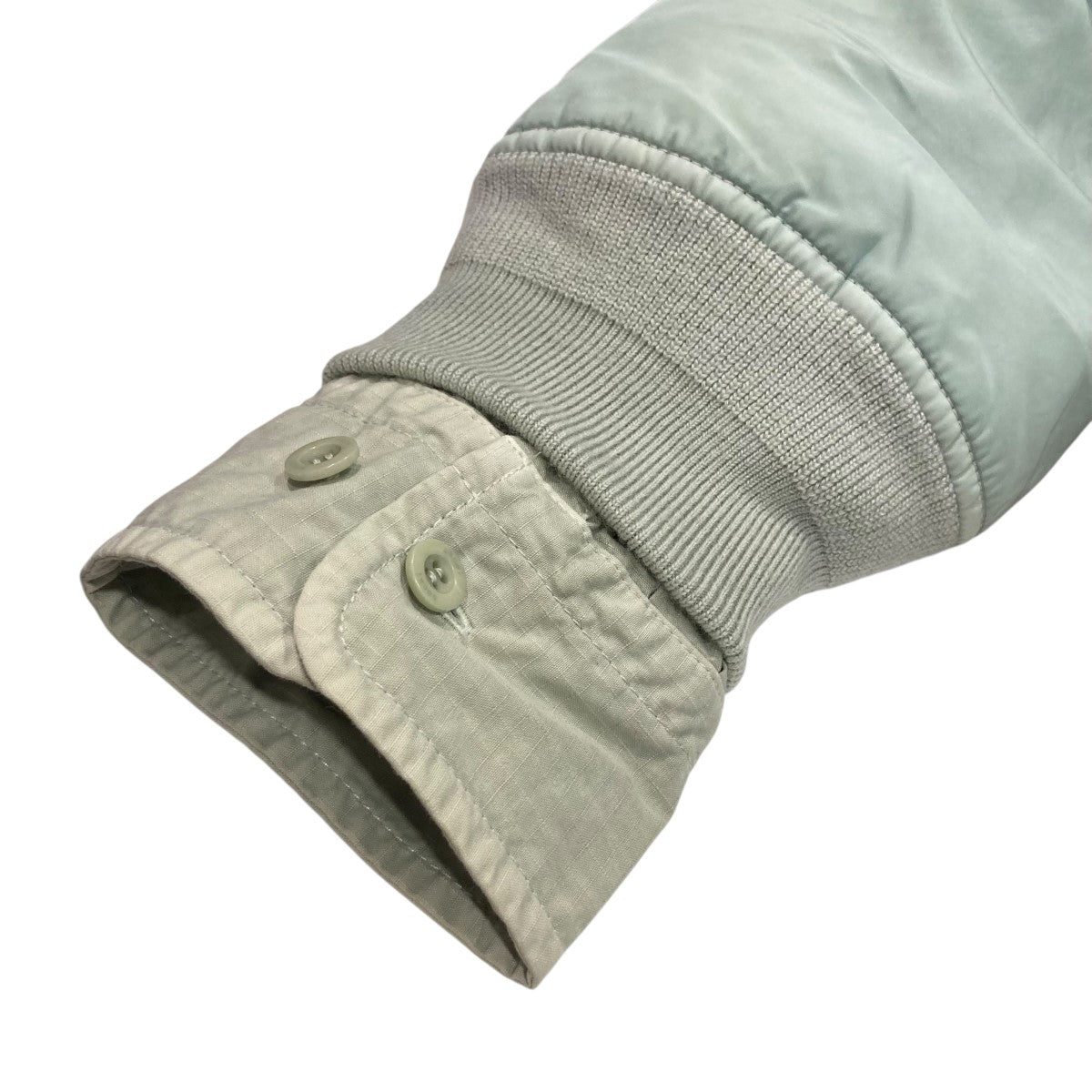 24AWGarment Dye Rip Stop x Nylon Twill BLドッキングナイロンジャケット24-03495M