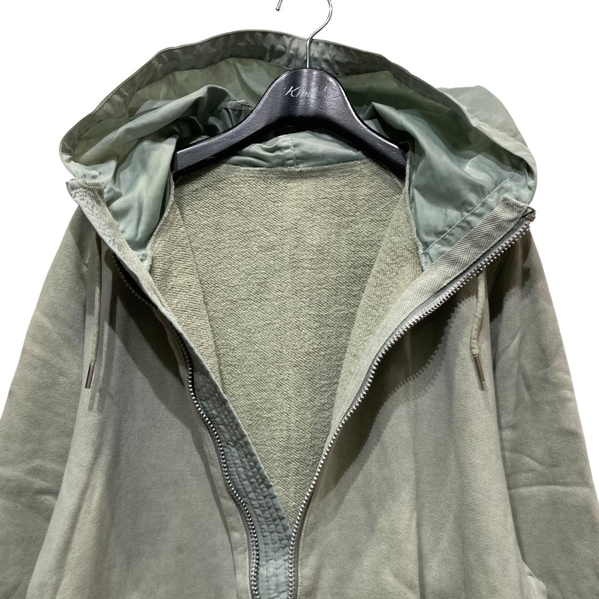 sacai(サカイ) 24AWGarment Dye Cotton Jersey Hoodieピグメントダイ