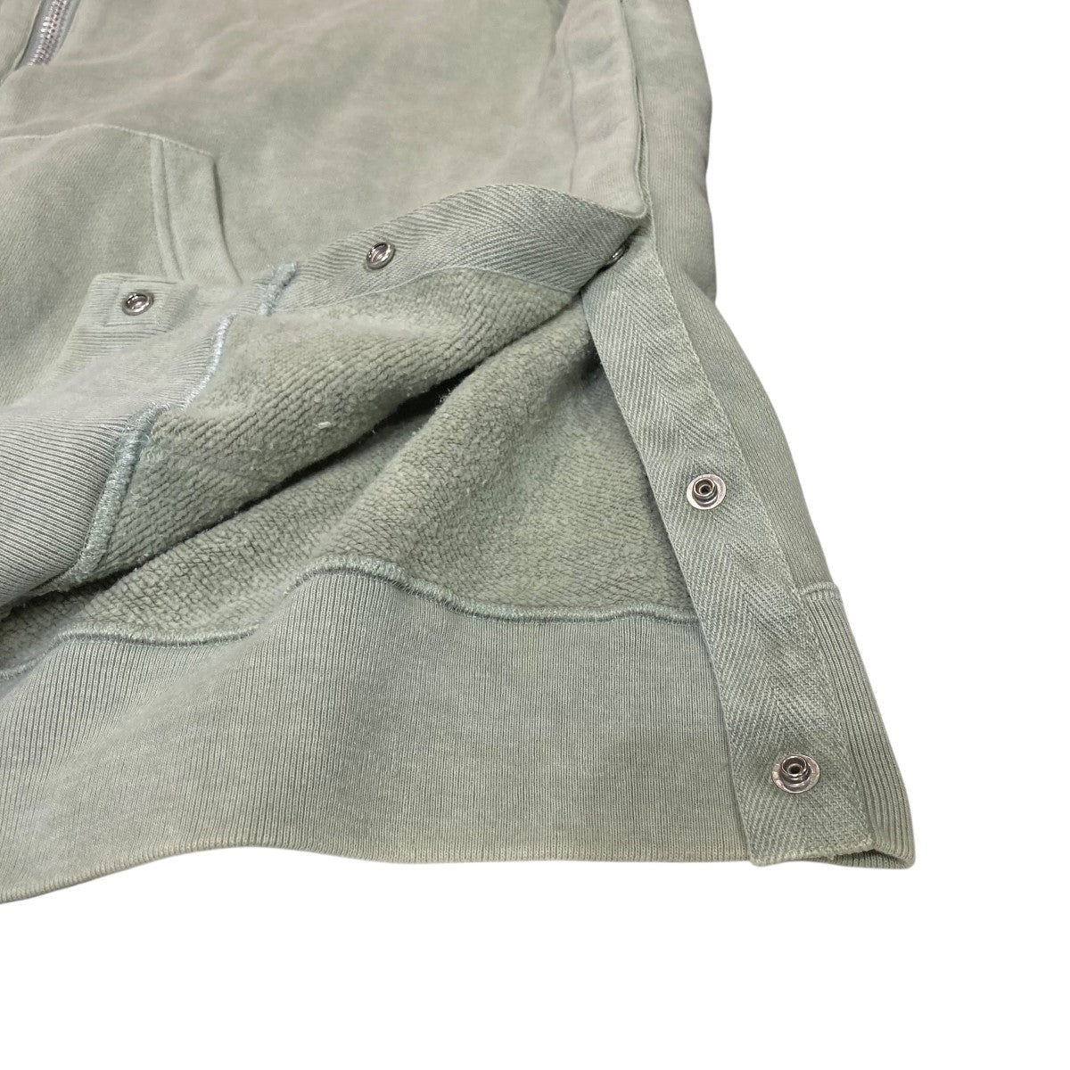 sacai 24AWGarment Dye Cotton Jersey Hoodieピグメントダイジップパーカー24-03501M 古着・中古-8枚目のアイテム画像