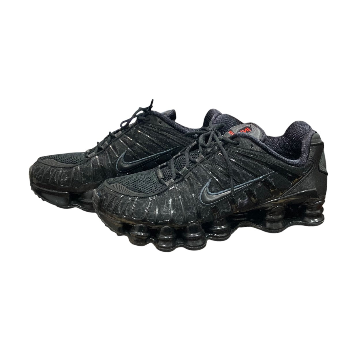 NIKE(ナイキ) Women's Shox TL Black and Max Orangeスニーカー