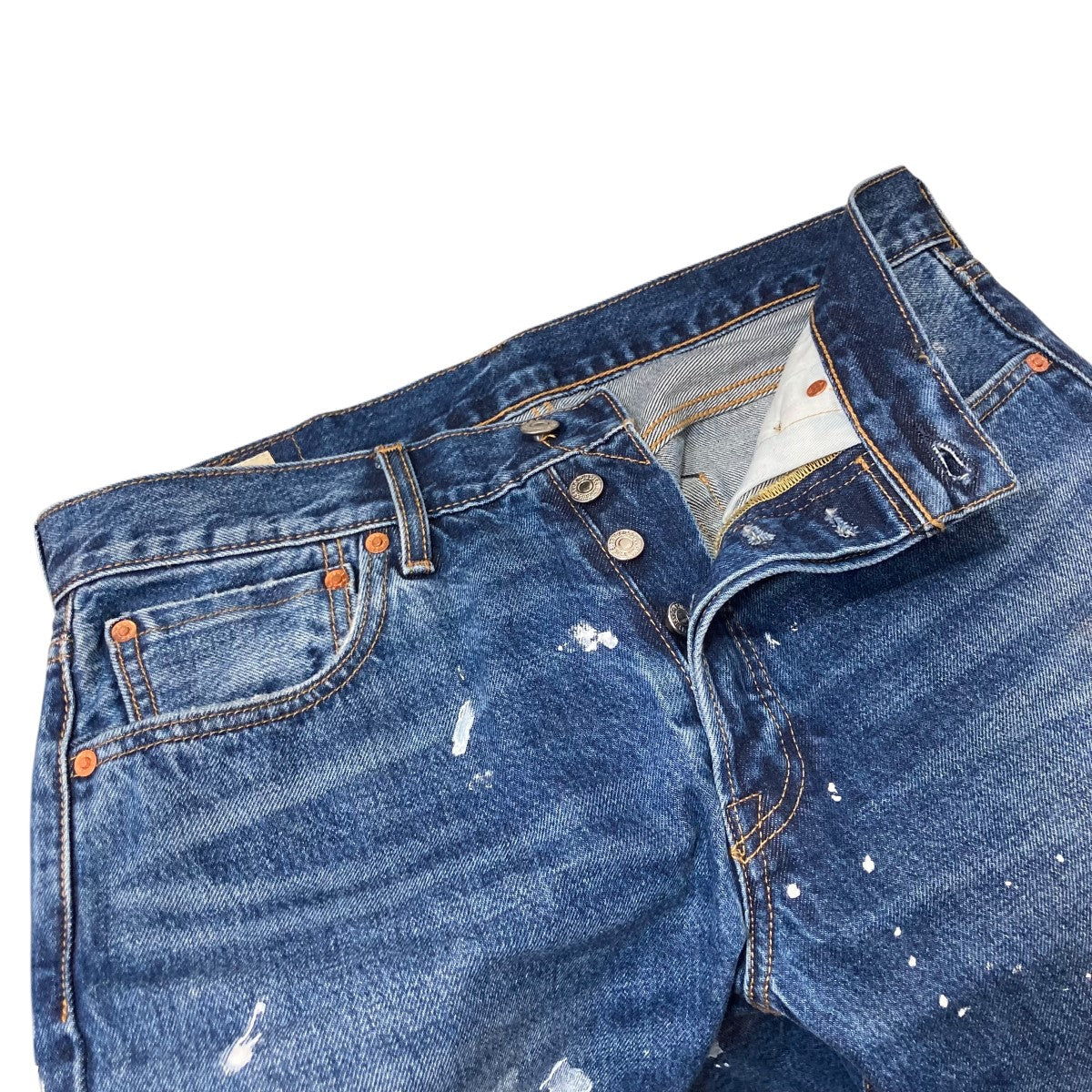 LEVI'S PReMIUM×JOURNAL STANDARD 501ペンキ加工リペアデニム LEVI'S PReMIUM×JOURNAL STANDARD 501ペンキ加工リペアデニム