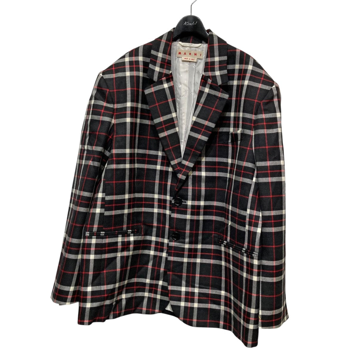 MARNI マルニ チェック ウール ジャケット MARNI (マルニ) チェック