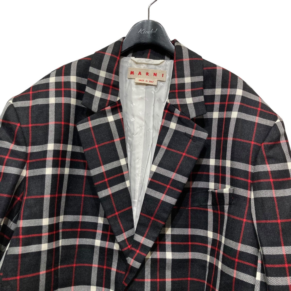 MARNI(マルニ) チェックテーラードジャケットGUMU0088SU