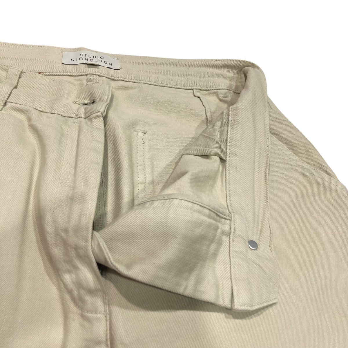 STUDIO NICHOLSON(スタジオ ニコルソン)のWIDE CROP PANT通販