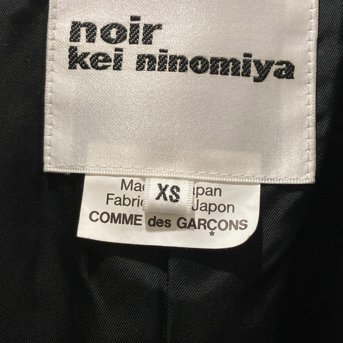 noir kei ninomiya(ノワールケイニノミヤ) ショートジャケット3N-J003