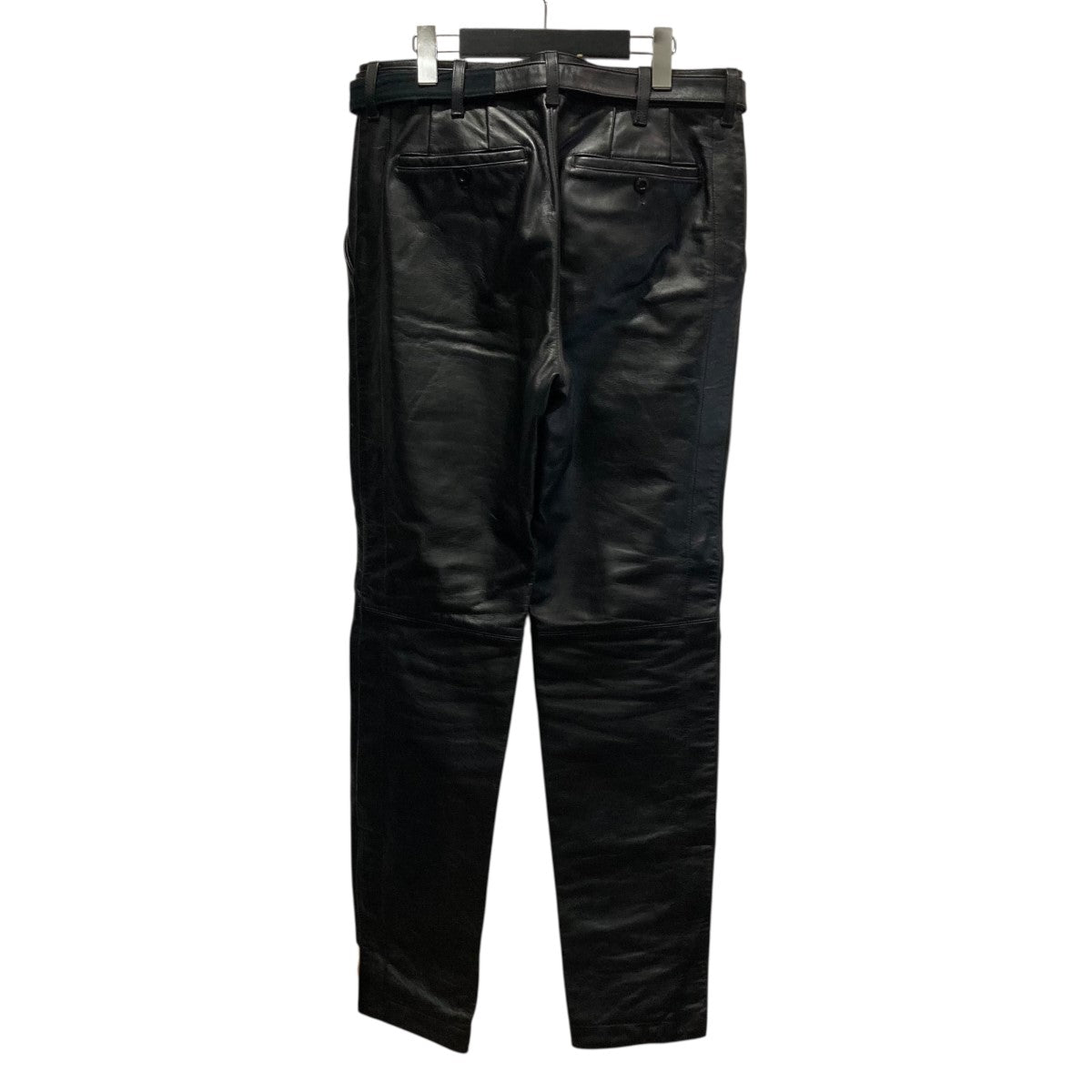 sacai(サカイ) レザーパンツ22-02877M 22-02877M ブラック