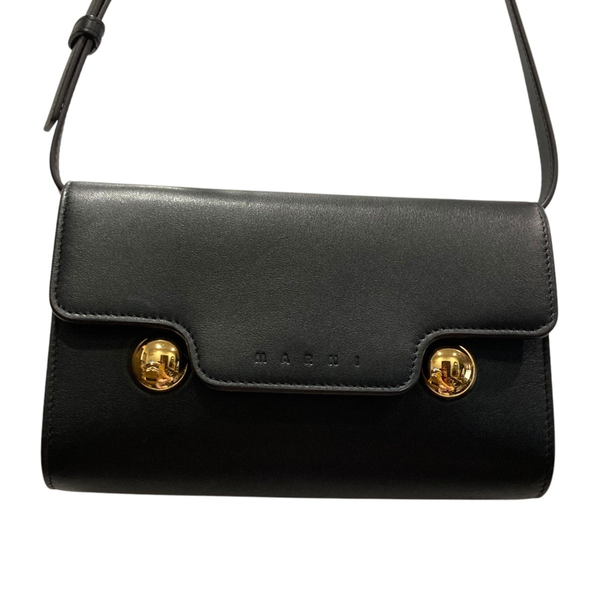 MARNI(マルニ) Trunkarooトランクショルダーバッグ ブラック