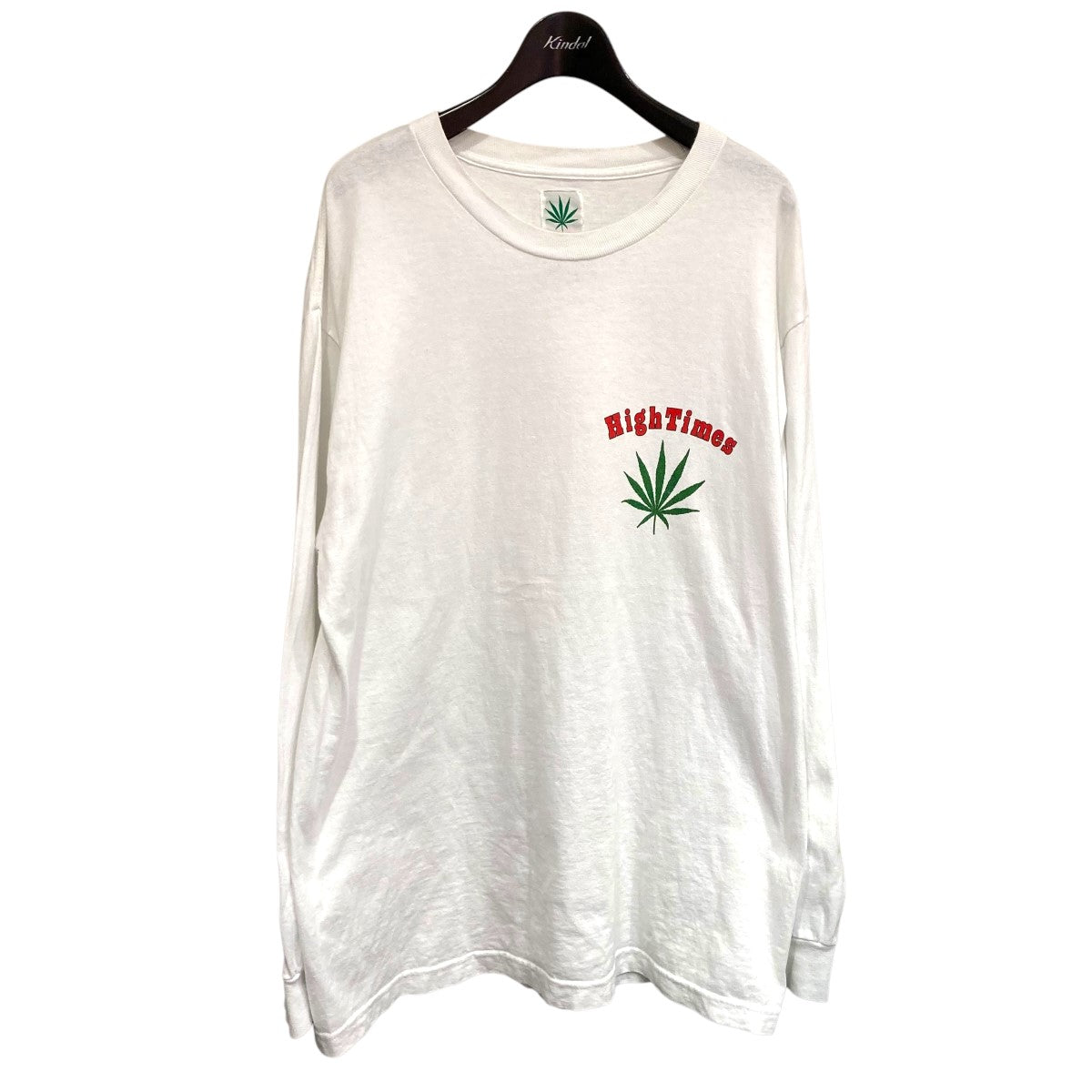 WACKO MARIA×HIGH TIMES プリント長袖Tシャツ 古着・中古-1枚目のアイテム画像