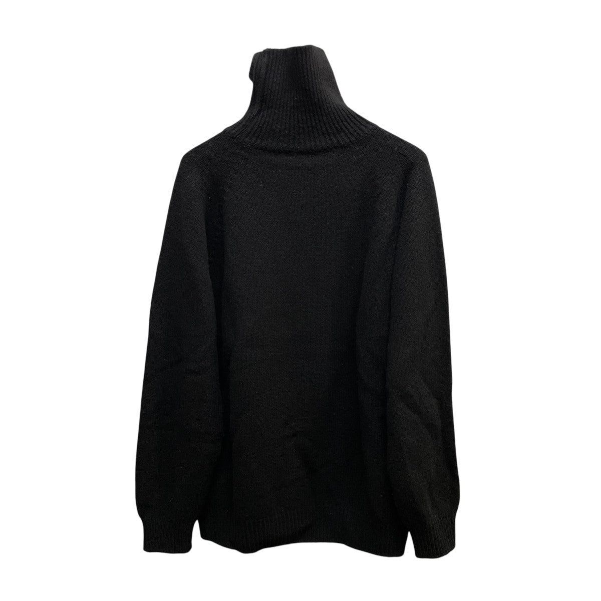 crépuscule クルーネックセーター 1903-001 黒 crepuscule(クレプスキュール) Wholegarment Turtle-Neck