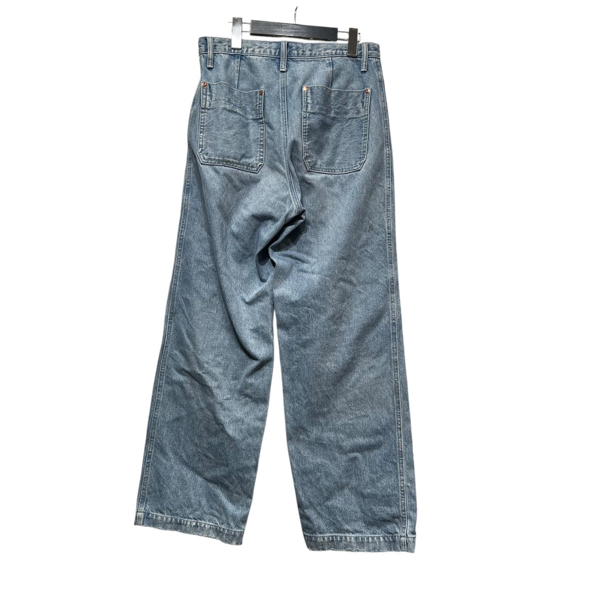 WORK JEAN TROUSERSダブルニーデニムパンツST-48