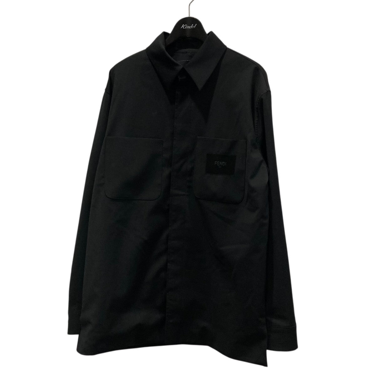 ロゴパッチシャツジャケットFW1342