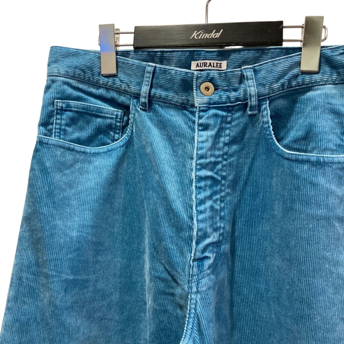 AURALEE(オーラリー) 25SSPIGMENT DYE FINX CORDUROY WIDE 5P PANTS