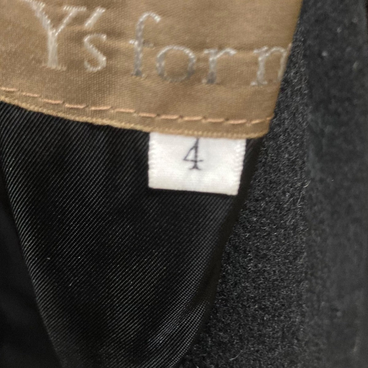 Y'S for men(ワイズフォーメン) ロングチェスターコートMT-C07-105 MT