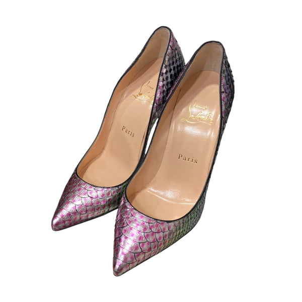 Christian Louboutin(クリスチャンルブタン) パイソンヒールパンプス