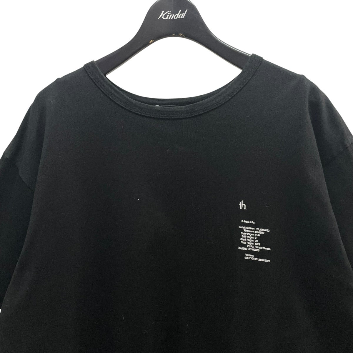 TH バックプリントTシャツ2101-T16A-M115 古着・中古-3枚目のアイテム画像