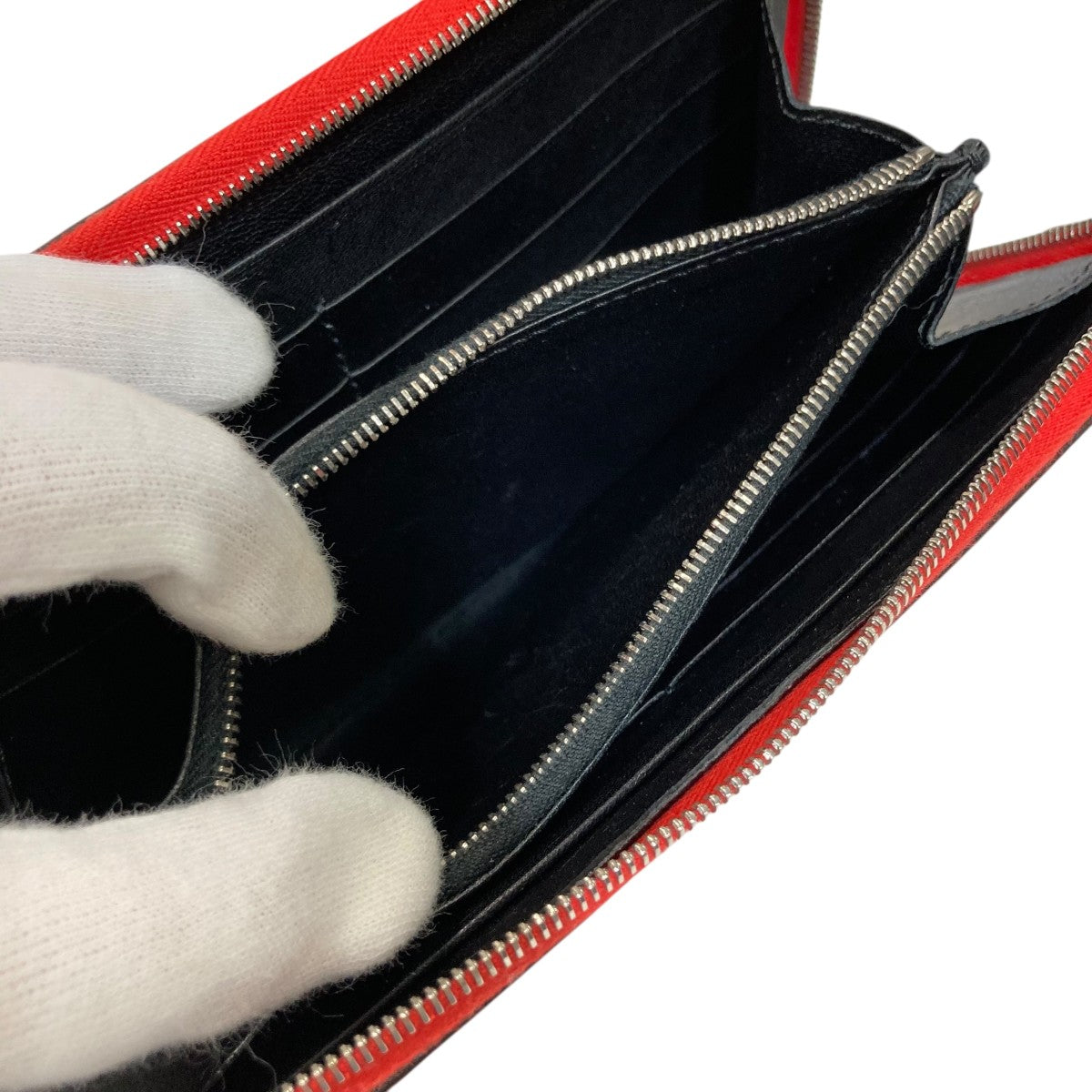CELINE ラウンドジップウォレット 古着・中古-5枚目のアイテム画像