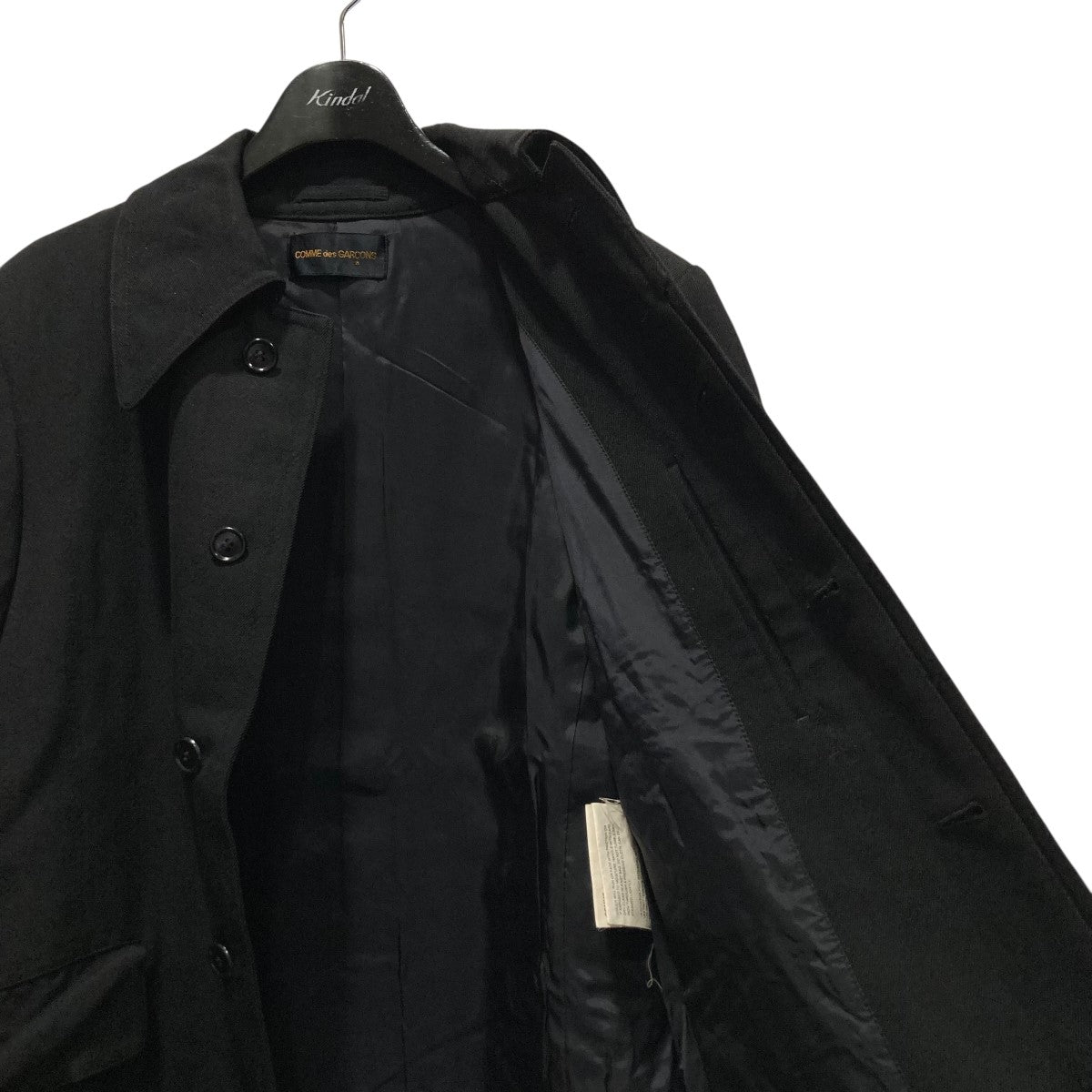 期間限定値下げCOMME des GARÇONS コムデギャルソンムラ染めコート COMME des GARCONS HOMME(コムデギャルソンオム) 04AW Wool