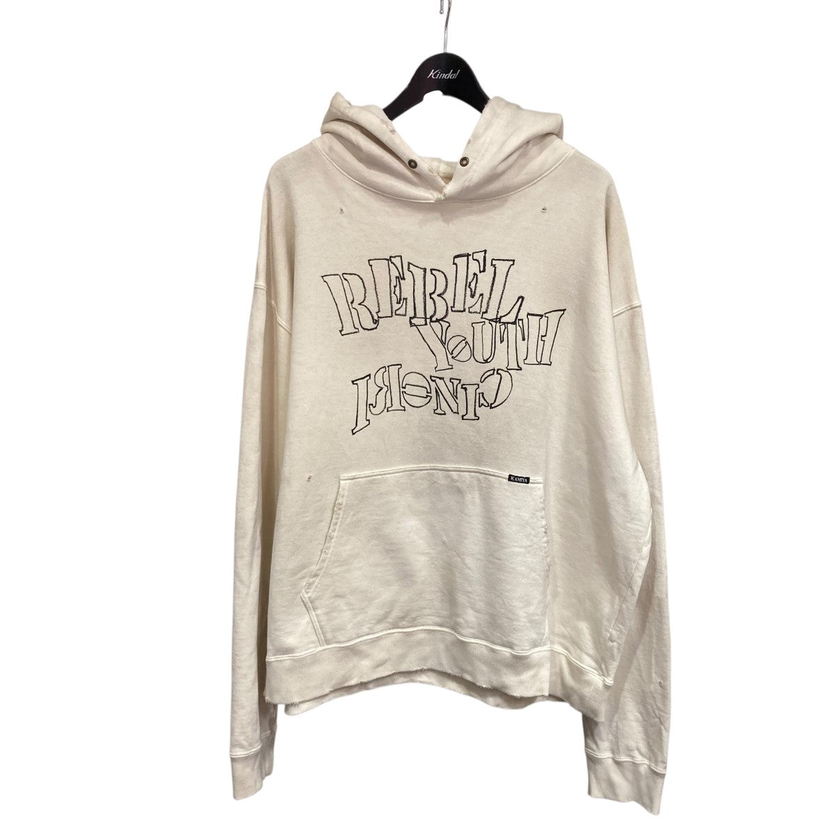 24AWCRAYON Breached HoodieクレヨンブリーチパーカーG13HD062