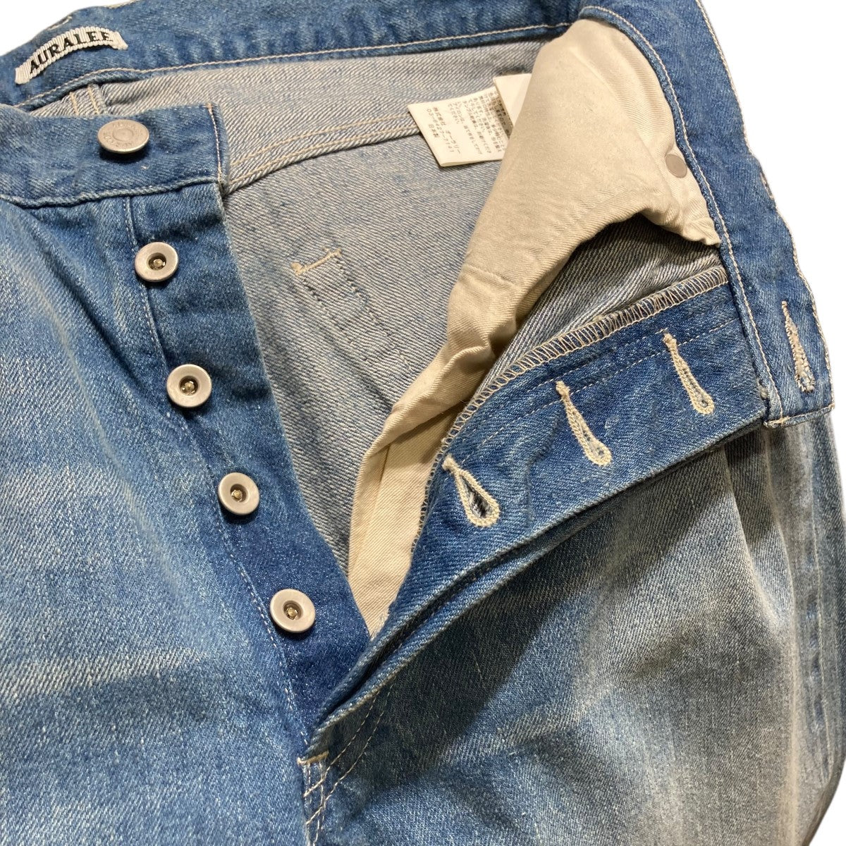 3　AURALEE 25SS デニム　オーラリー　 SELVEDGE FADED AURALEE (オーラリー) 25SS Collectionの新作、Selvedge Faded